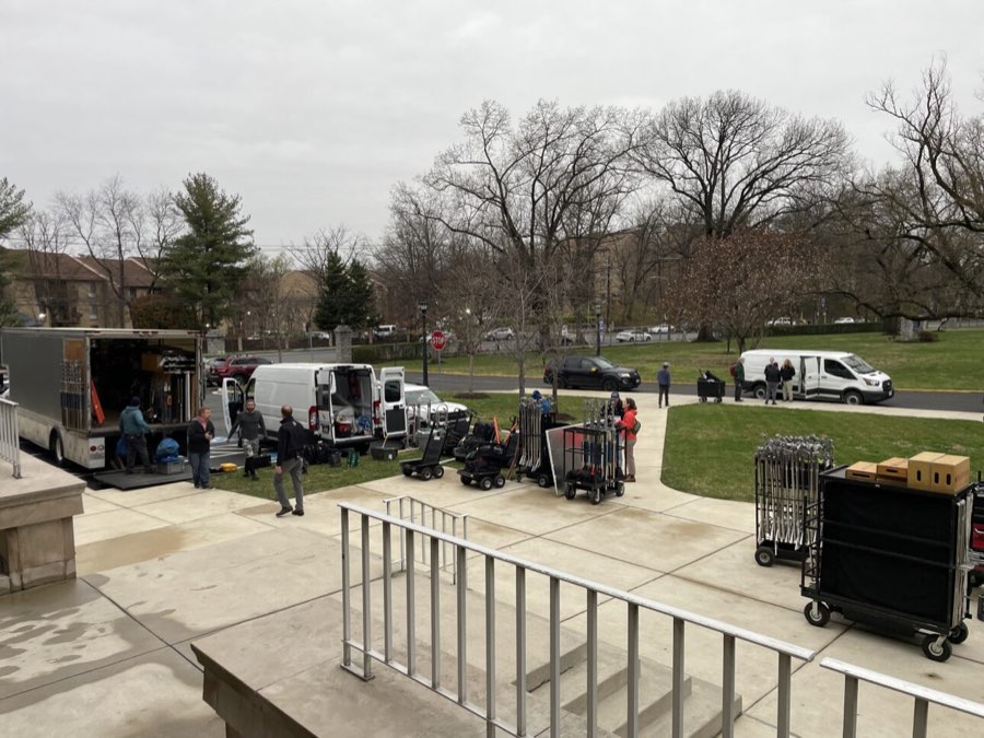 Umit Gulsen on set — behind the scenes 4