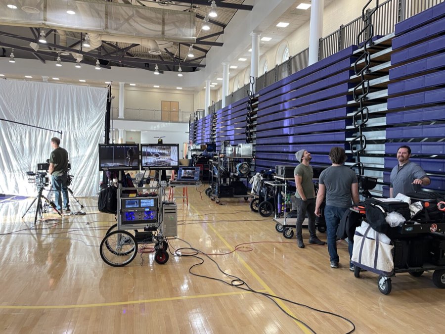 Behind the scenes on a Umit Gulsen production